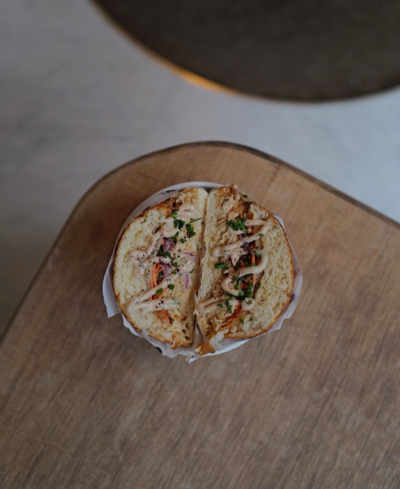 Pulled Chicken Burger